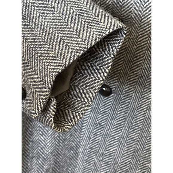 VTG Anderson Little‎ 2 Knot Button Suit Jacket Blazer Herringbone Tweed Wool - Picture 8 of 12